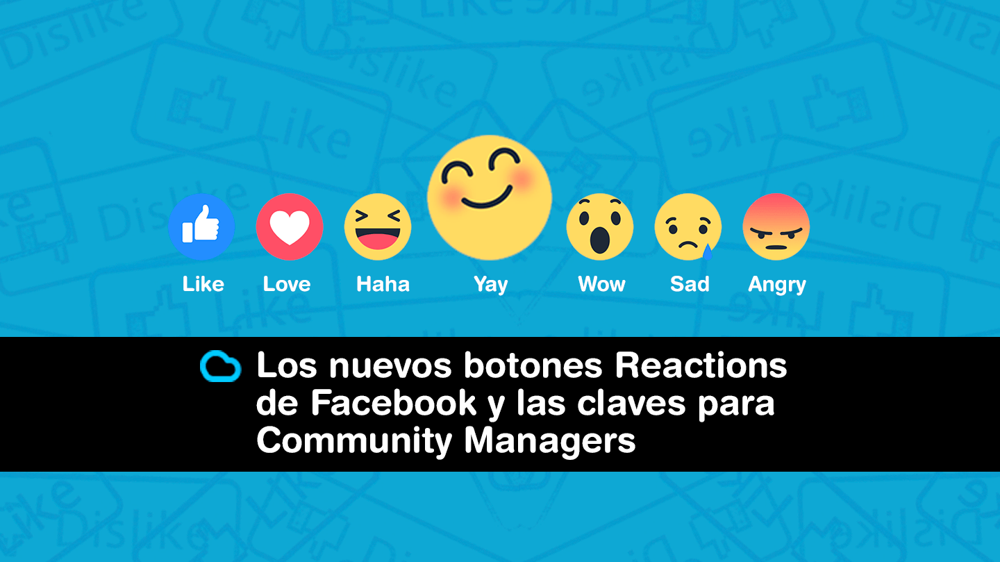 En este momento estás viendo Los nuevos botones Reactions de Facebook y las claves para Community Managers
