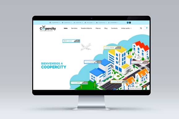 Diseno web coopercity Tenerife - Diseño web | Diseño de aplicaciones | ecommerce